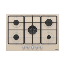 Piano Cottura FRANKE a Gas 5 Fuochi Gas 75 cm Colore Avena FHSM7554GDCOAE