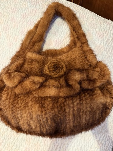 Borsa mano visone - in,