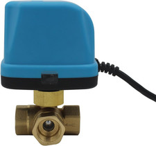 Valvola 3 Vie Motorizzata DC 5V 12V 24V - Tipo T Valvola Motorizzata 3 Vie 1/2" 