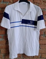 SERGIO TACCHINI JOHN McENROE Vintage 80s Maglia Tennis Shirt 54 L Made in Italy