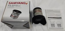 Samyang SY12M-E-SIL F/2.0 12mm