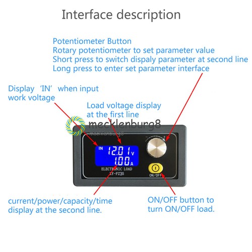 Nuovo tester capacità scarico - nuovo,