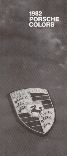 Porsche 911 928 924 colori - sc,