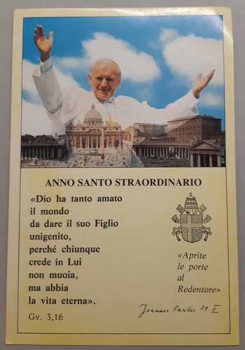 Santino papa giovanni paolo - santino, ii