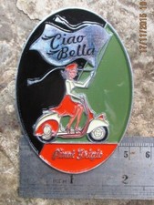 Targhetta logo vintage vespa