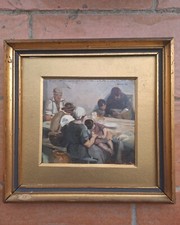 Quadro antico romolo leone - quadro, antico.romolo