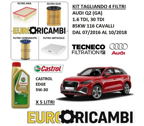 Kit tagliando filtri olio - filtri,