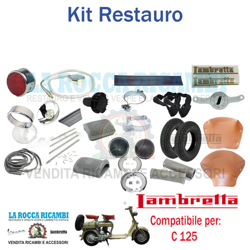 Kit restauro lambretta - restauro, 125