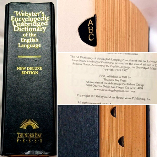 Webster encyclopedic - webster's,