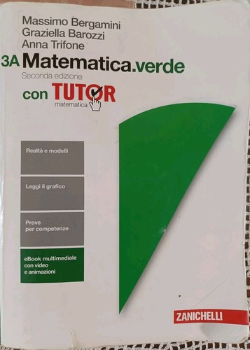 Matematica verde 3b - matematica, 3a+3b
