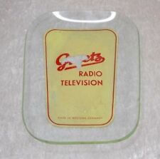 GRAETZ RADIO TELEVISION Rendiresto Ashtray Vintage Rohrenradio Western Germany