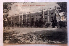 pola istria trieste fp bn caserma marina fp bn vg 1911 ed. g. costalunga rara