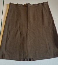 Gonna Luisa Spagnoli colere verde scuro, taglia 48, elasticizzata