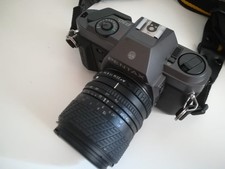 Pentax P30t reflex 35 mm + obiettivo Sigma zoom 28/70 + duplicatore focale Kenko