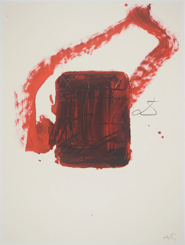 Antoni tapies composition - tapies, à