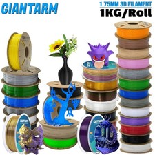 GIANTARM 1 KG 1,75 MM filamento stampante 3D regolare/illuminato/HS/seta PLA/PETG/TPU
