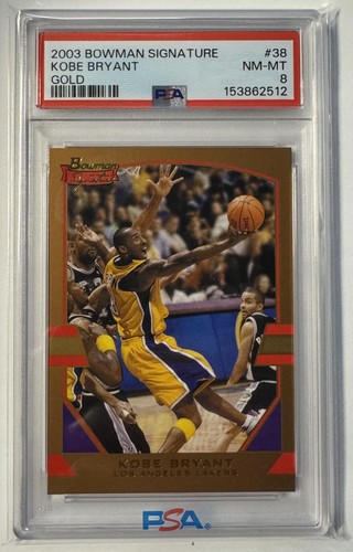 2003 bowman signatures gold - bowman,