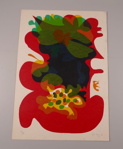 Serigrafia pitt moog 1973 - serigrafia, 23