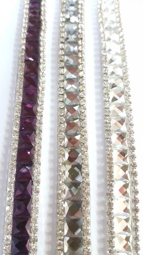 Passamaneria elegante strass - passamaneria,