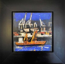 FABIO CALVETTI OLIO SU TAVOLA 30X30