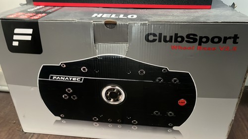 Base fanatec clubsport - fanatec, wheel