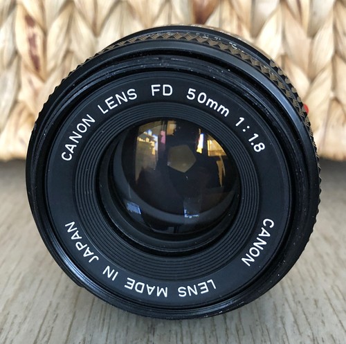 Canon 50mm 8 in - 50mm, f/1.8