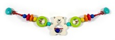 Giocattolo per Neonato Catenella Passeggino Teddy Bxlxh 520x35x90mm Nuovo Culla