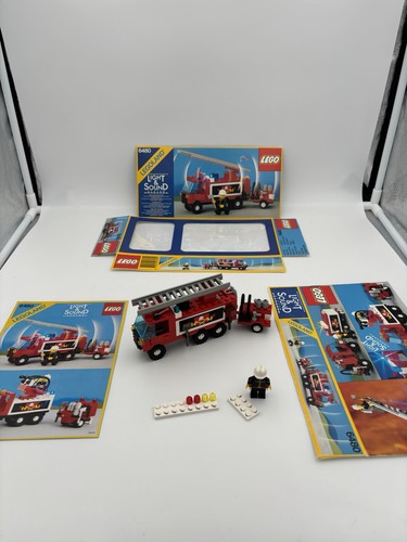 Lego 6480 camion pompieri 1986 - lego,