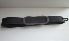 Tracolla Mandarina Duck Regolabile Nera con Spallina Viola e Ganci Originali