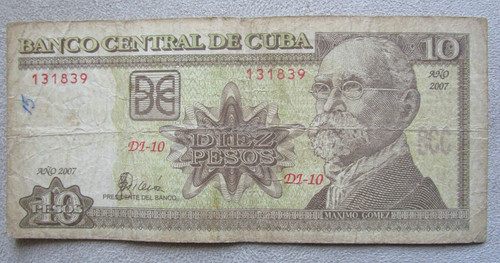Banconota pesos - , 10