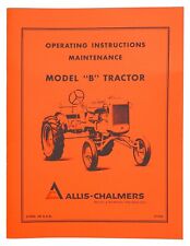 Allis Chalmers B OPERATORS