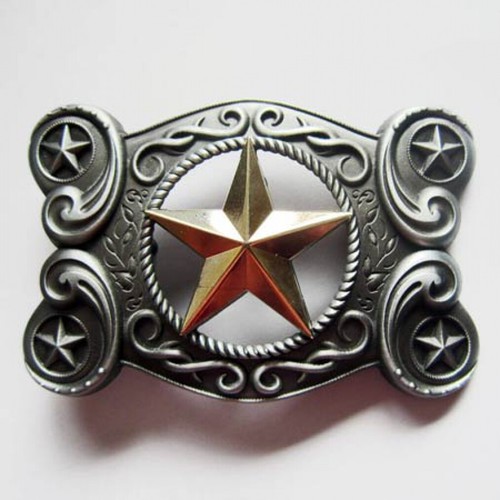 Fibbia western gold star - fibbia,