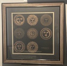 Rare Framed 39.5x39.5 Piero