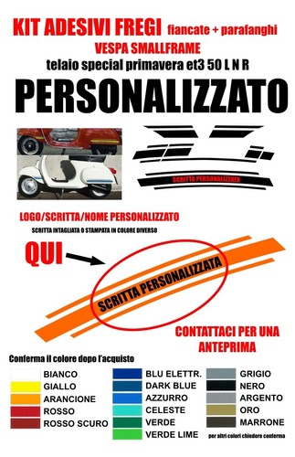 Kit personalizzato vespa - personalizzato,