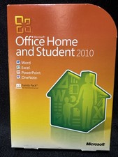 Microsoft Office Home & Student 2010 per 3 PC Family Pack Windows 7 Usato in ottime condizioni
