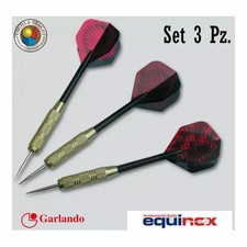 FRECCETTE CON PUNTA IN METALLO EQUINOX  GARLANDO SET 3 PZ. (GADA-101)