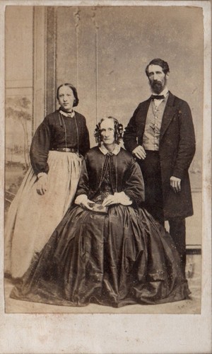 1864 bristol cdv named family - 1864,