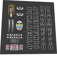 SET ADESIVI CORNICE PINARELLO ASOLO CONTORNO BIANCO/NERO