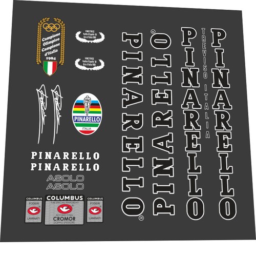Set adesivi cornice pinarello - cornice,