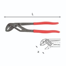 Pinza regolabile a cerniera