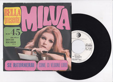 Disco 45 Giri Bella Presenta Milva Se Ritornerai - Come Ci Vedono Loro SCD5