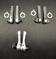 VINTAGE CAMPAGNOLO VICTORY TRIOMPHE C-RECORD SHIFTERS CONTROL LEVERS BRAZE-ON