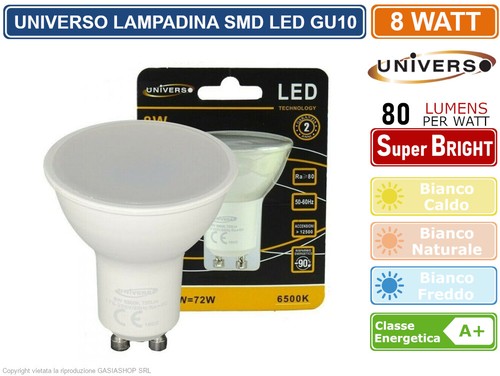 Universo lampadina led gu10 - lampadina,