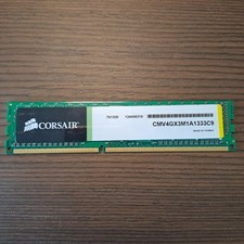 Memoria RAM 4GB CORSAIR DDR3 1333 PC3-10600 CL 9 CMV4GX3M1A1333C9 PC Desktop