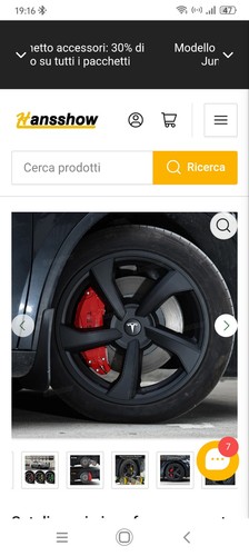 Copripinze tesla model - tesla, y