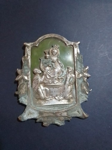 Icona madonna del rosario - del,