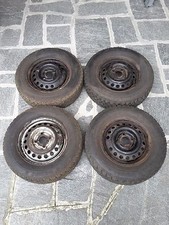 4 gomme chiodate Fulda Kristall 2 con cerchio in ferro - 175/70 R13