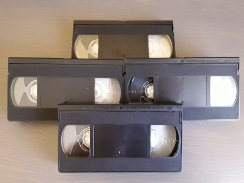Videocassette vhs nuove - videocassette,