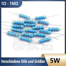 Resistenza film metallico 5W