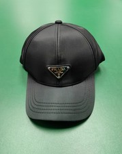 Prada Re-Nylon Baseball Cap Nero – Originale e in Ottime Condizioni